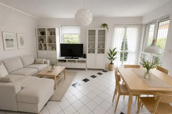 28154 HomeCompany Dresden Möbliert/Furnished 4-Zimmerwohnung in Radebeul mit Terrasse max. 3 Personen