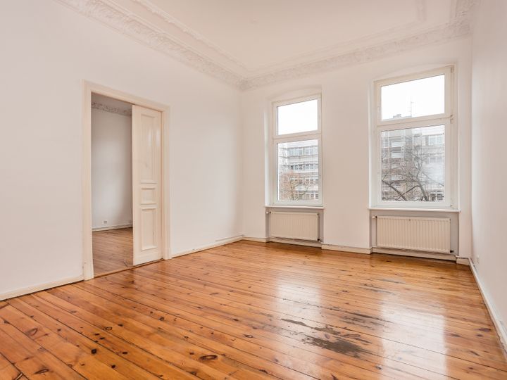 Berliner Wohntraum: Stilvolle 3-Zimmer-Altbauwohnung mit Balkon!