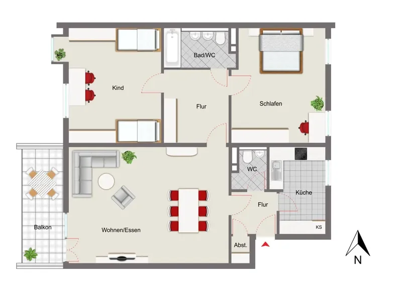 Wohnung 2
