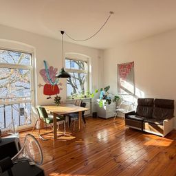 3-Zimmerwohnung mit klassischen Dielenböden zur Teilgewerblichen Nutzung