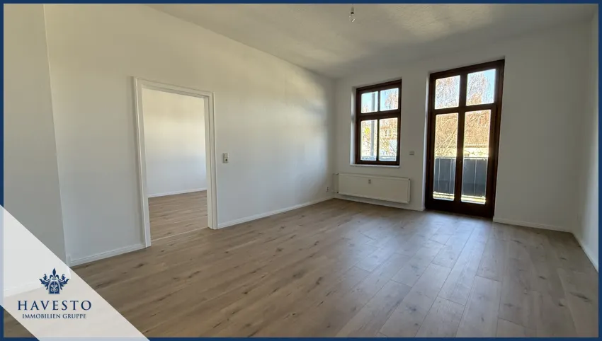 Wunderschöne renovierte 2-Zimmer Wohnung mit Balkon ins Grüne, neuer EBK & hochwertiger Ausstattung! - Photo 1