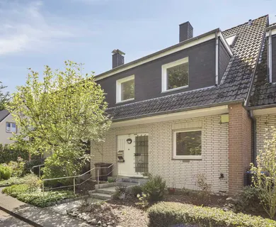 Gepflegtes Reihenhaus mit Südwestgarten und Garage in Ratingen-Breitscheid