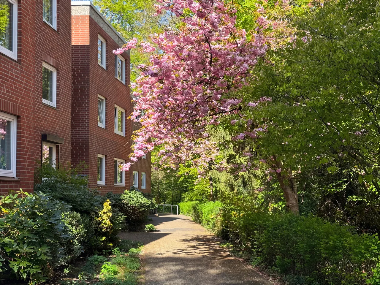 Anlage mit Zugang zum Park