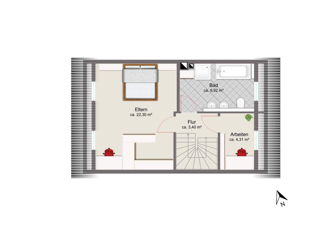 Vorschlag Dachgeschoss