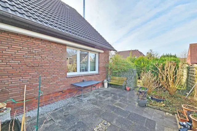 Terrasse mit Markise