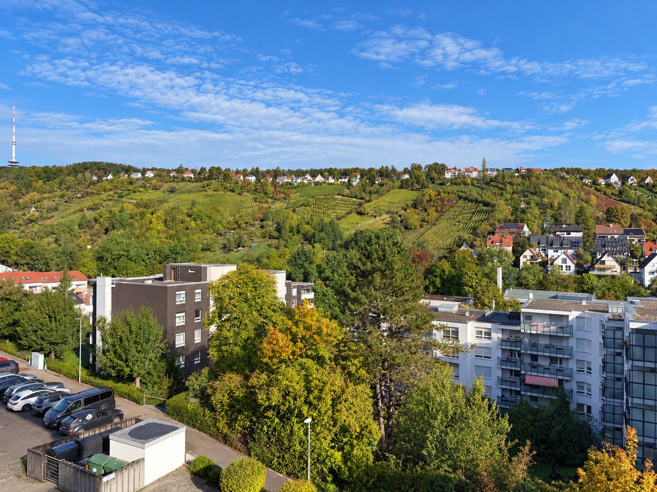 Aussicht Schlafzimmer