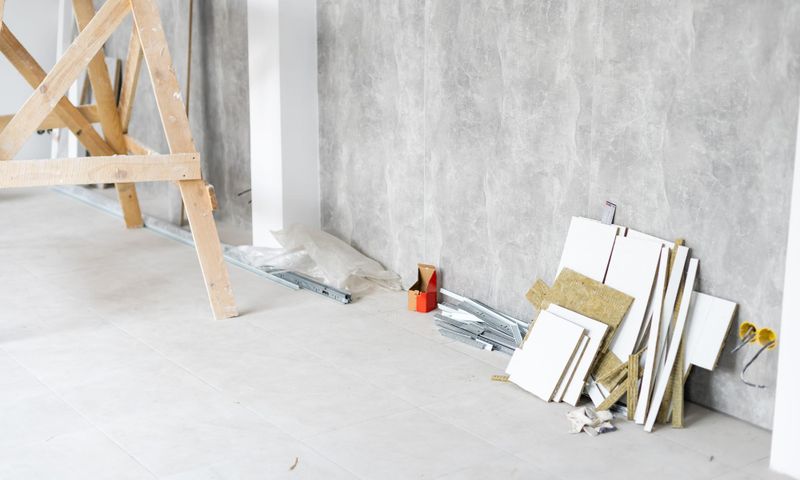 Zimmer, welches renoviert wird.