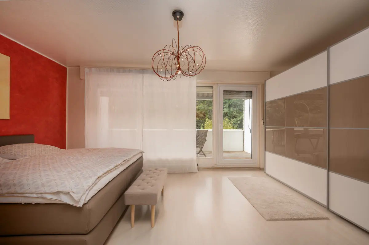 Schlafzimmer/Loggiazugang