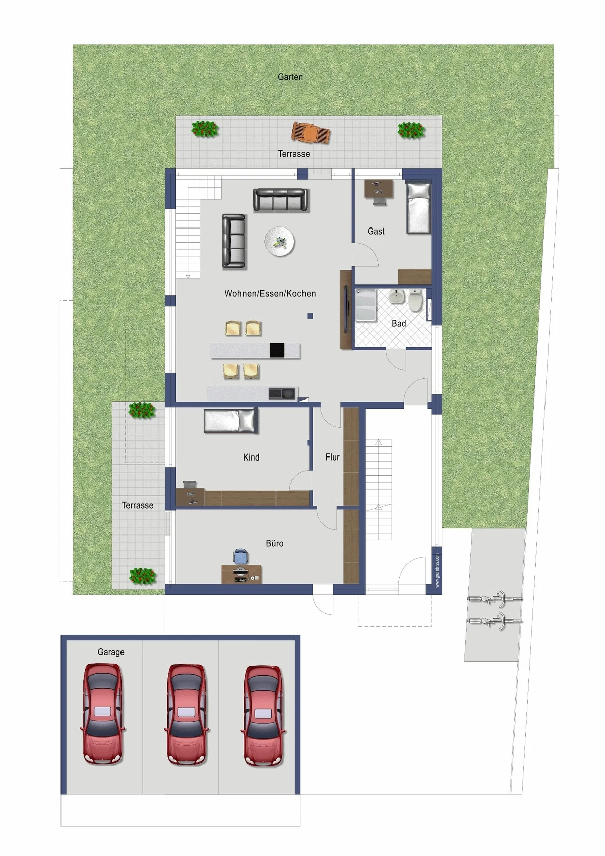 Grundrissplan EG 