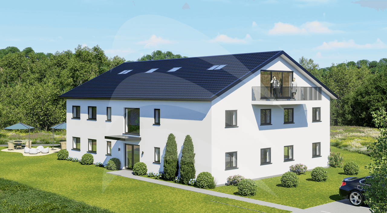 Neubau mit KFW40/QNG: Hochwertige 2-Zimmer-Wohnung in Donaustauf/Sulzbach
