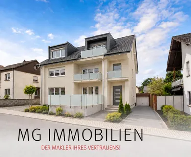 MG – Ramstein: Kernsanierte Erdgeschosswohnung mit 2 Balkonen, Wärmepumpe & Top-Lage