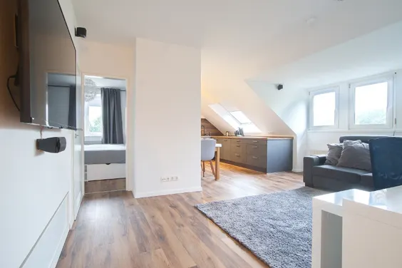 Stylish, fully fitted and furnished, generously proportioned apartment enjoying a wonderful central location by the Wiesental park