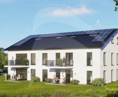 KFW40 mit QNG-Nachhaltigkeitssiegel: Hochwertige 2-Zimmer-Wohnung in Donaustauf/Sulzbach