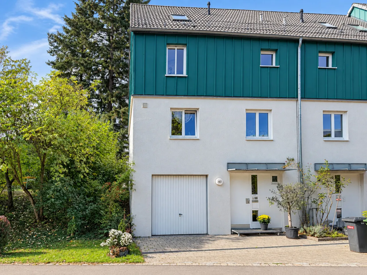 Hausansicht Straße