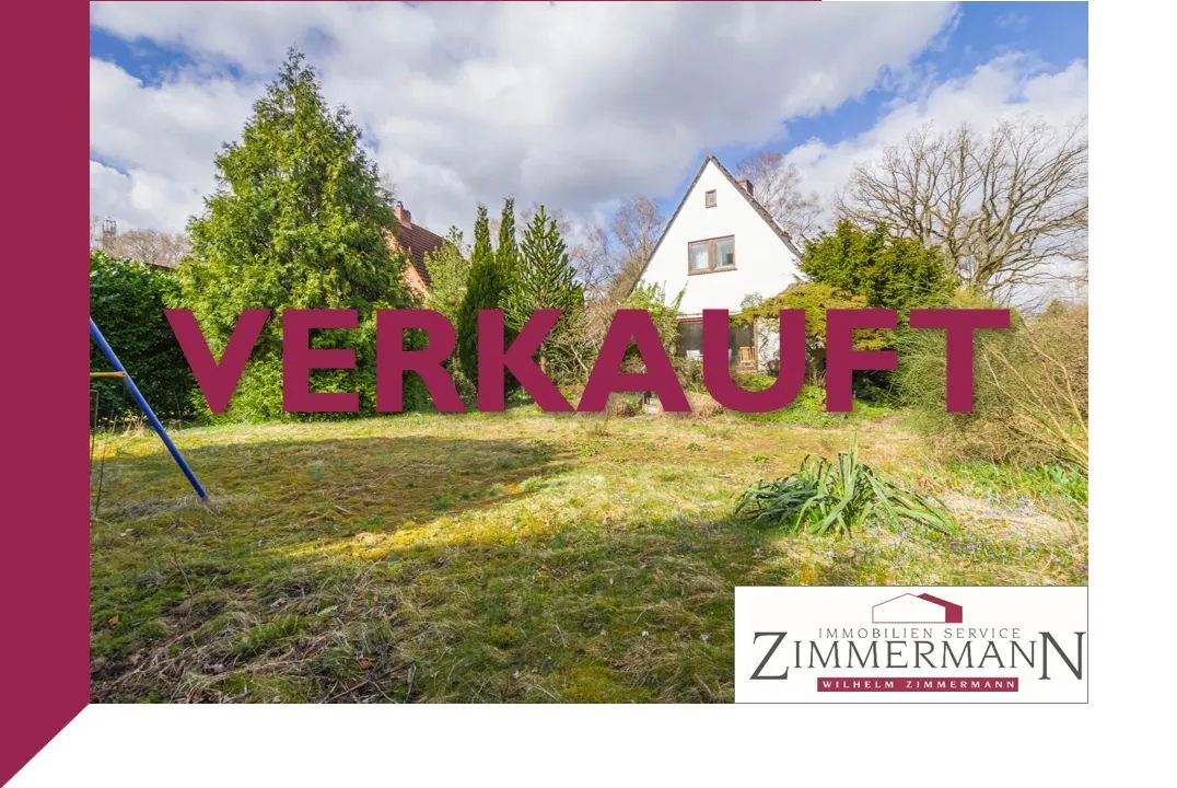 Grundstück für ein Einfamilienhaus in begehrter Lage nahe der S-Bahn Poppenbüttel!