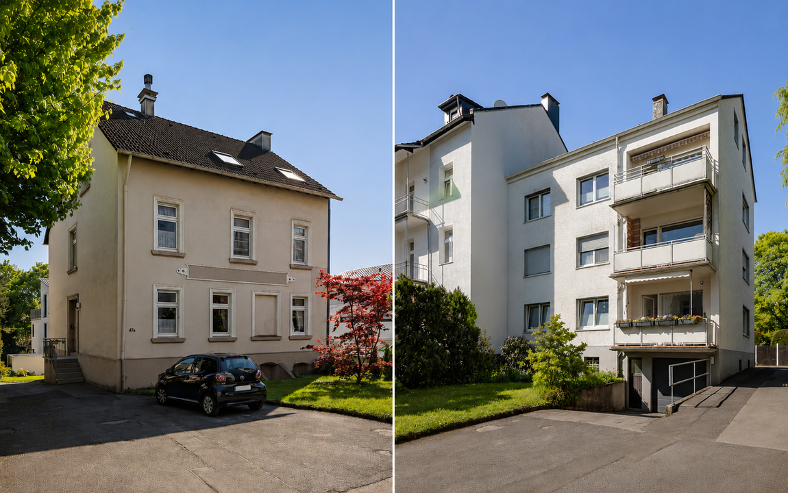 Kapitalanlage im Doppelpack: Zwei Mehrfamilienhäuser. 6 Wohneinheiten. Eine Investition.
