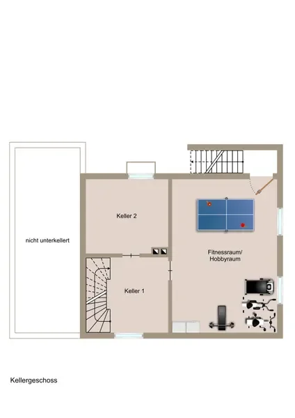 Grundriss Kellergeschoss