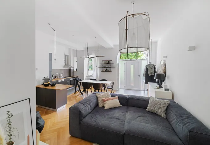 Charakteristische Altbau-Stadtwohnung