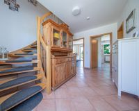 Schöne Holztreppe 
