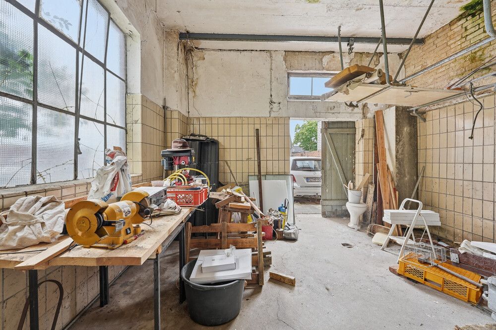 Blick in die Garage