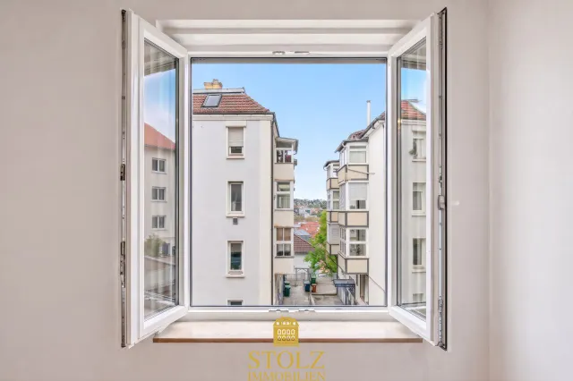 Schlafzimmer Ausblick