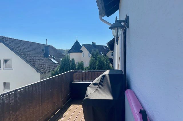 großer Balkon 
