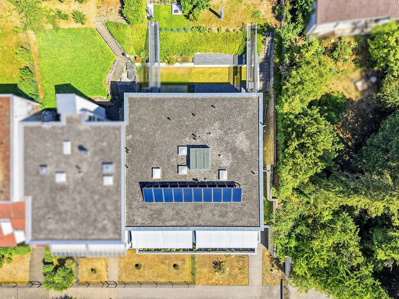 Perspektive aus der Luft