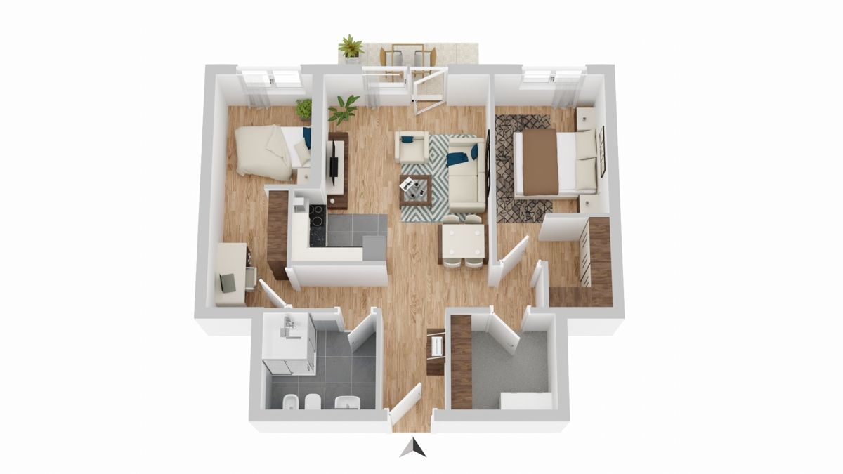Wohnung 2 Erdgeschoss