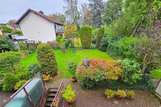 Blick auf die Terrasse