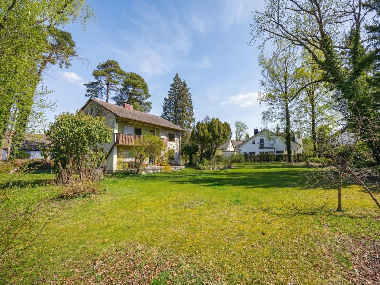 Vogelperspektive Grundstück