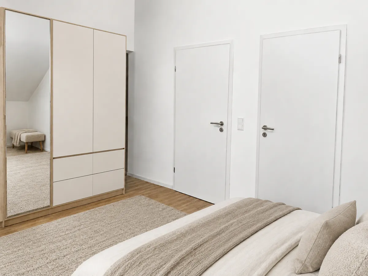 KI-Darstellung Schlafzimmer III