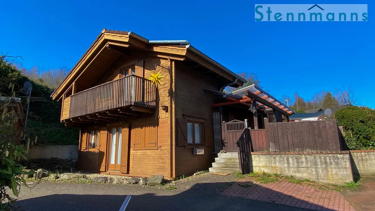 Hochwertiges Bioblockhaus