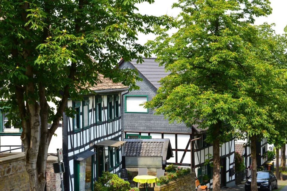 Fachwerkhäuser in Stadt Blankenberg bei Hennef
