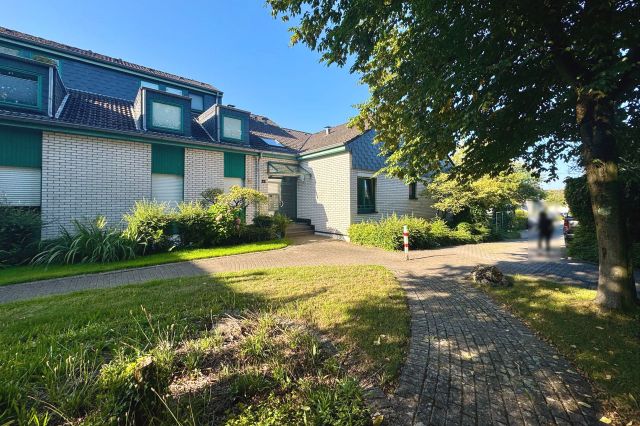 Zuwegung zu den Häusern