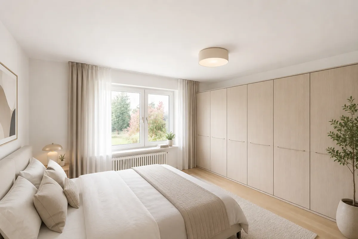 Schlafzimmer EG Visualisierung
