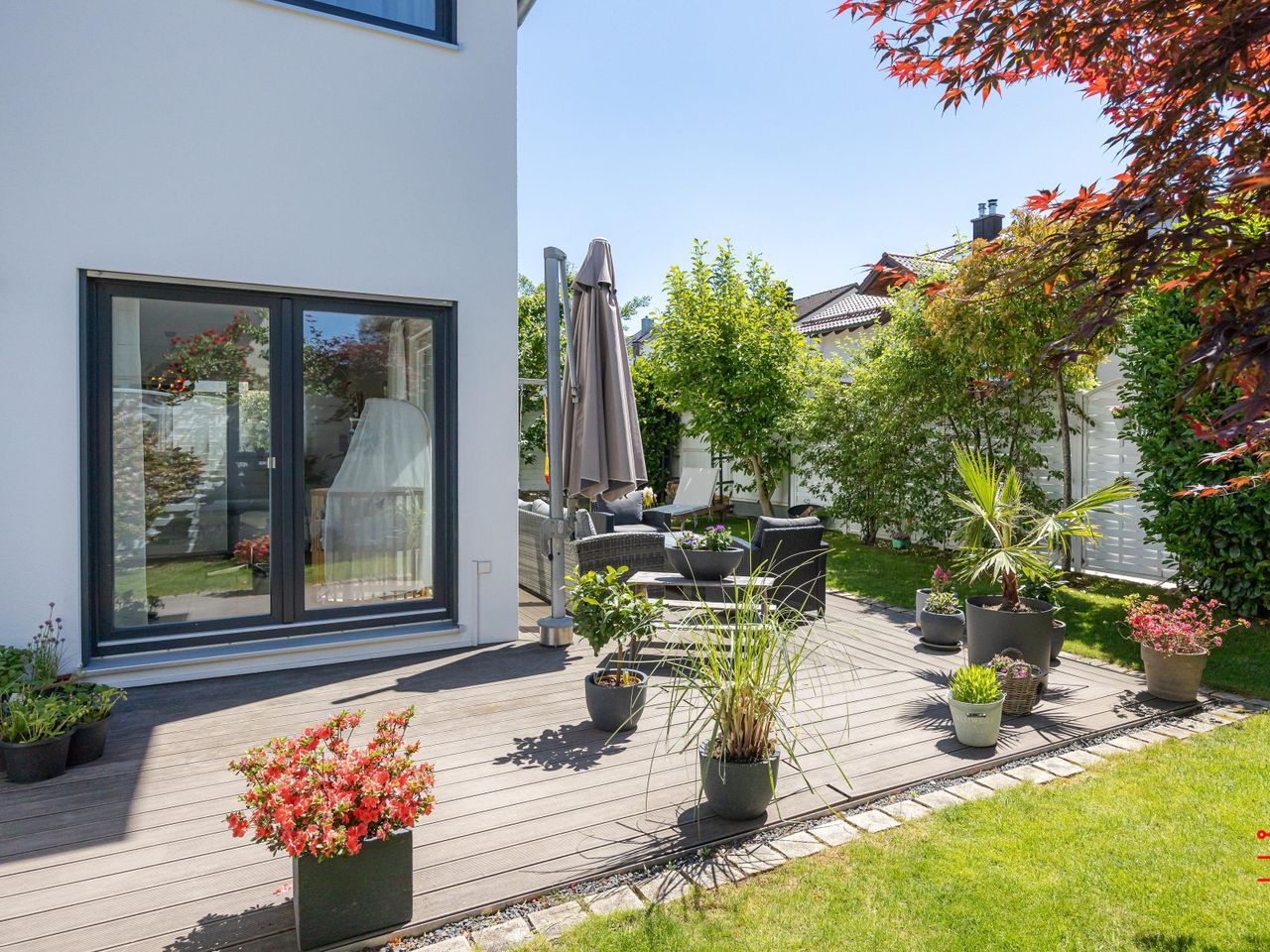 KI-generiert: Terrasse