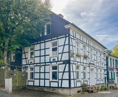 Investition mit Altstadtflair – vermietete Eigentumswohnung im Denkmalhaus in Schwelm