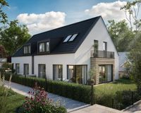 Es handelt sich um unverbindliche Illustrationen mit Sonderausstattungen. Die Bauausführung erfolgt durch das Bauunternehmen