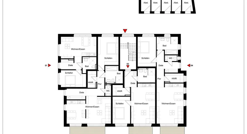 Ideal für Eigennutzer oder Kapitalanleger! Neubau von 7 modernen Eigentumswohnungen in Altenberge
