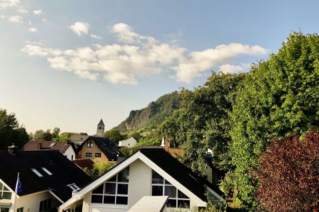 Aussicht vom Balkon