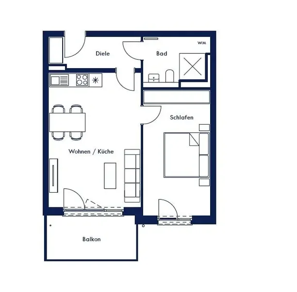 Wohnung 60