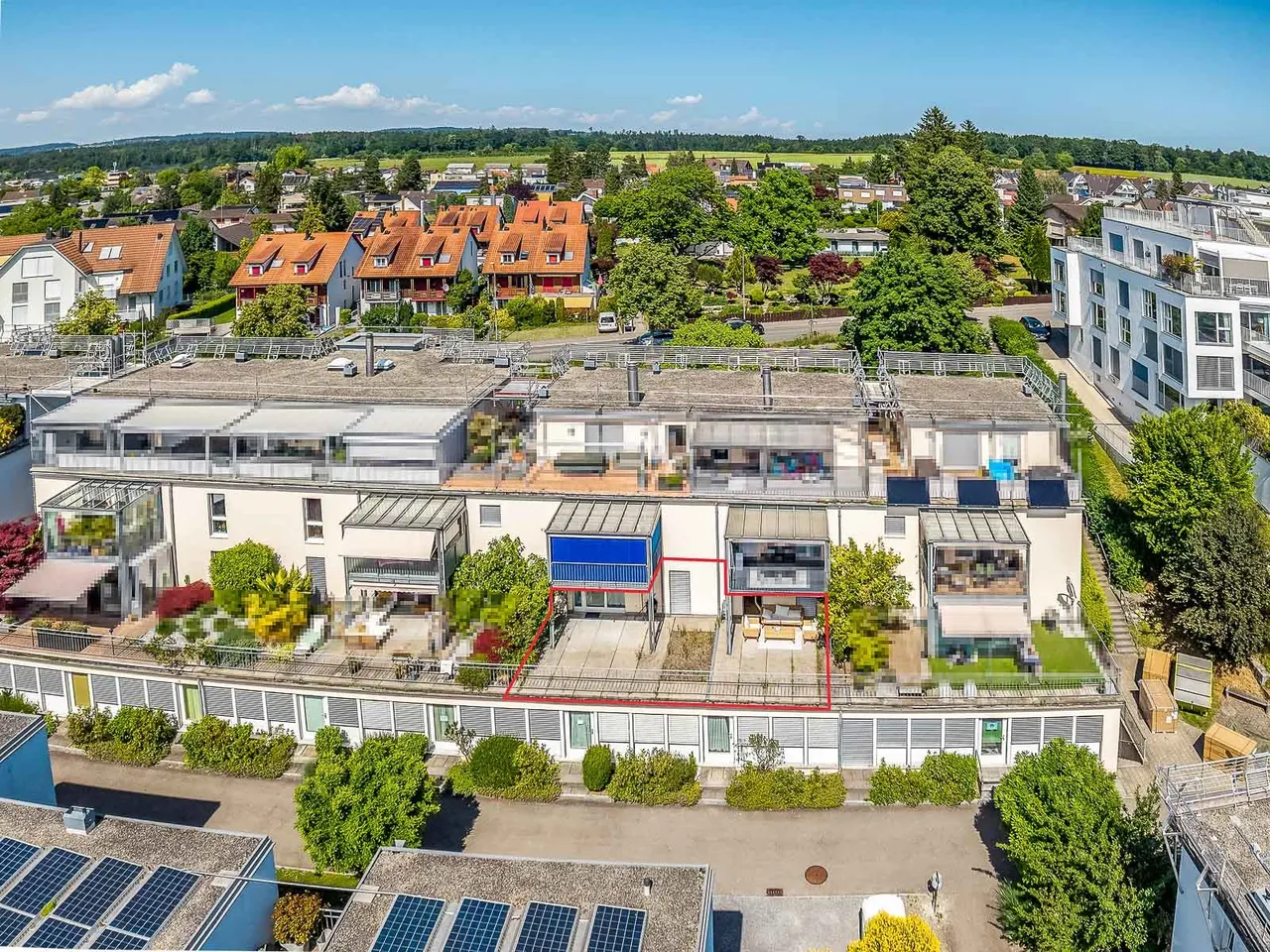 Helle 4.5‑Zi-Wohnung mit Terrasse