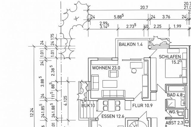 Grundriss Erdgeschoss