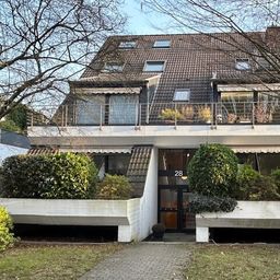 Düsseldorf Wittlaer: 3 Zimmer Maisonette Wohnung mit großem Garten am Feldes Rand gelegen