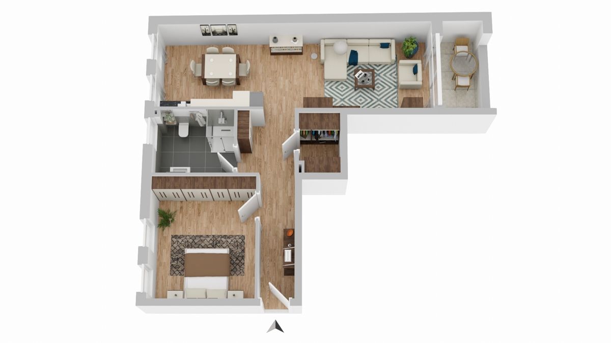 3D-Grundriss 