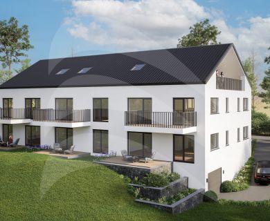 KFW-40 QNG: 3-Zimmer-Dachgeschoss-Wohnung mit großem Balkon