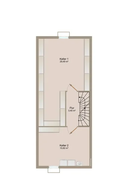 Grundriss Kellergeschoss
