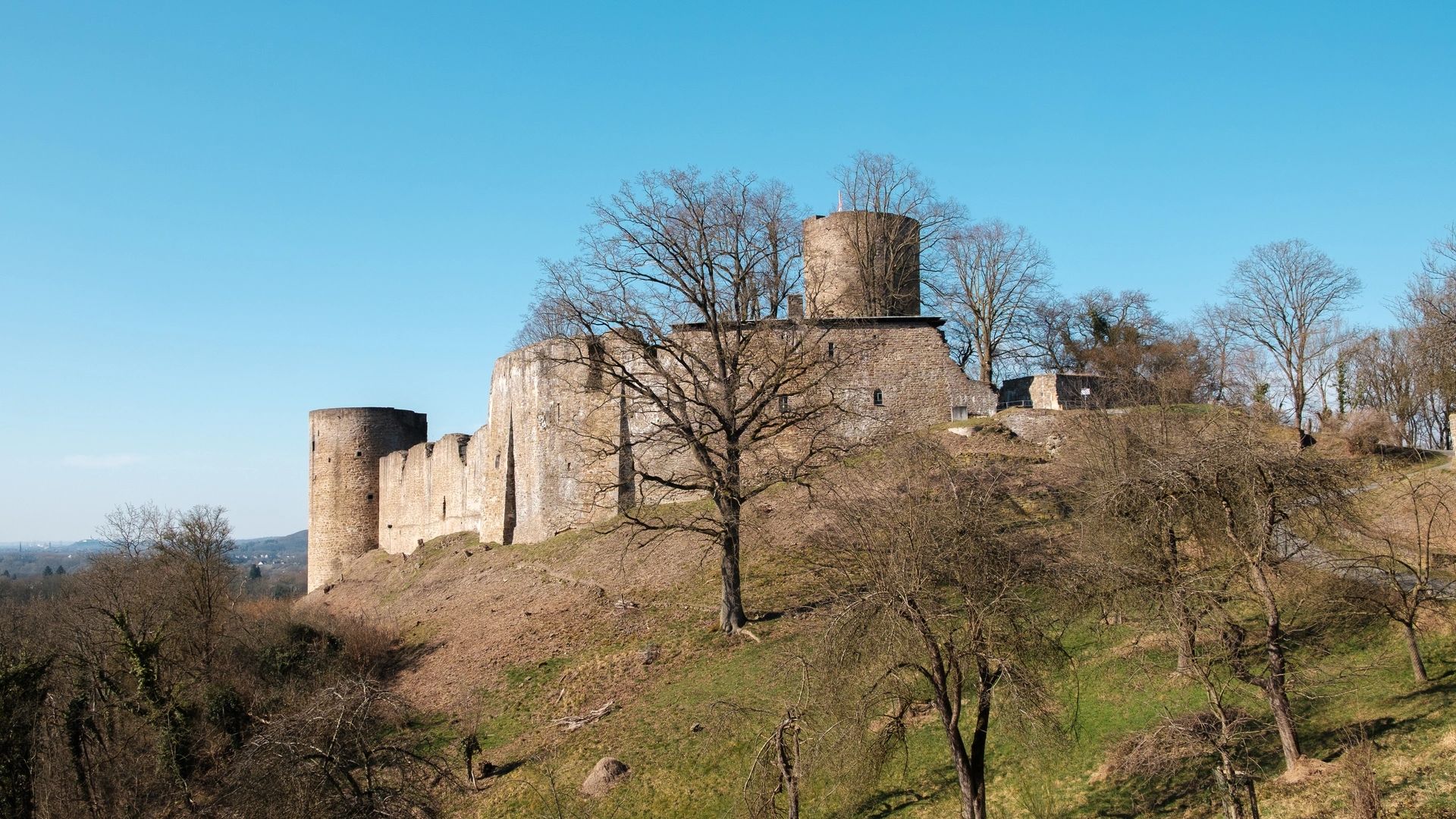 Burgruine Blankenberg bei Hennef im Rhein-Sieg-Kreis