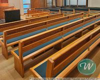 Saal mit Sicht auf die Empore