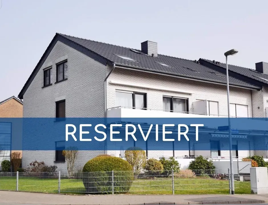 – R E S E R V I E R T – Gepflegte Eigentumswohnung mit Einbauküche, Balkon und PKW-Stellplatz in Kleve